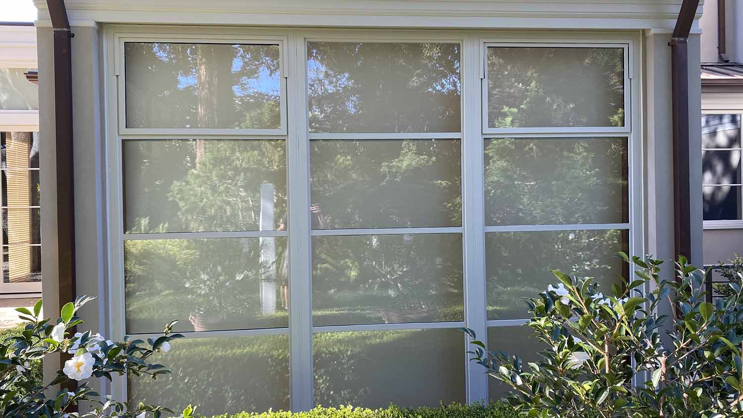 3M Prestige Exterior Window Film for Atherton, CA homes, installed by ClimatePro.