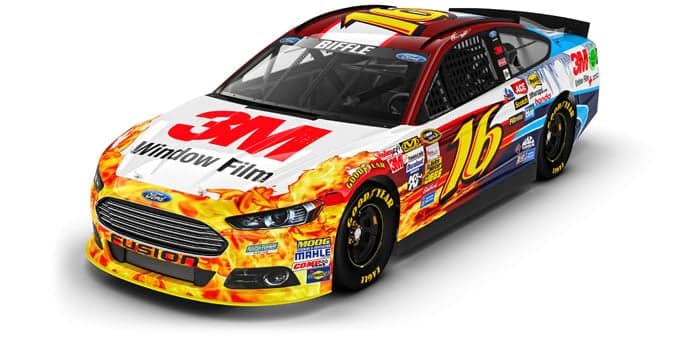 3M Window Film Talladega Car