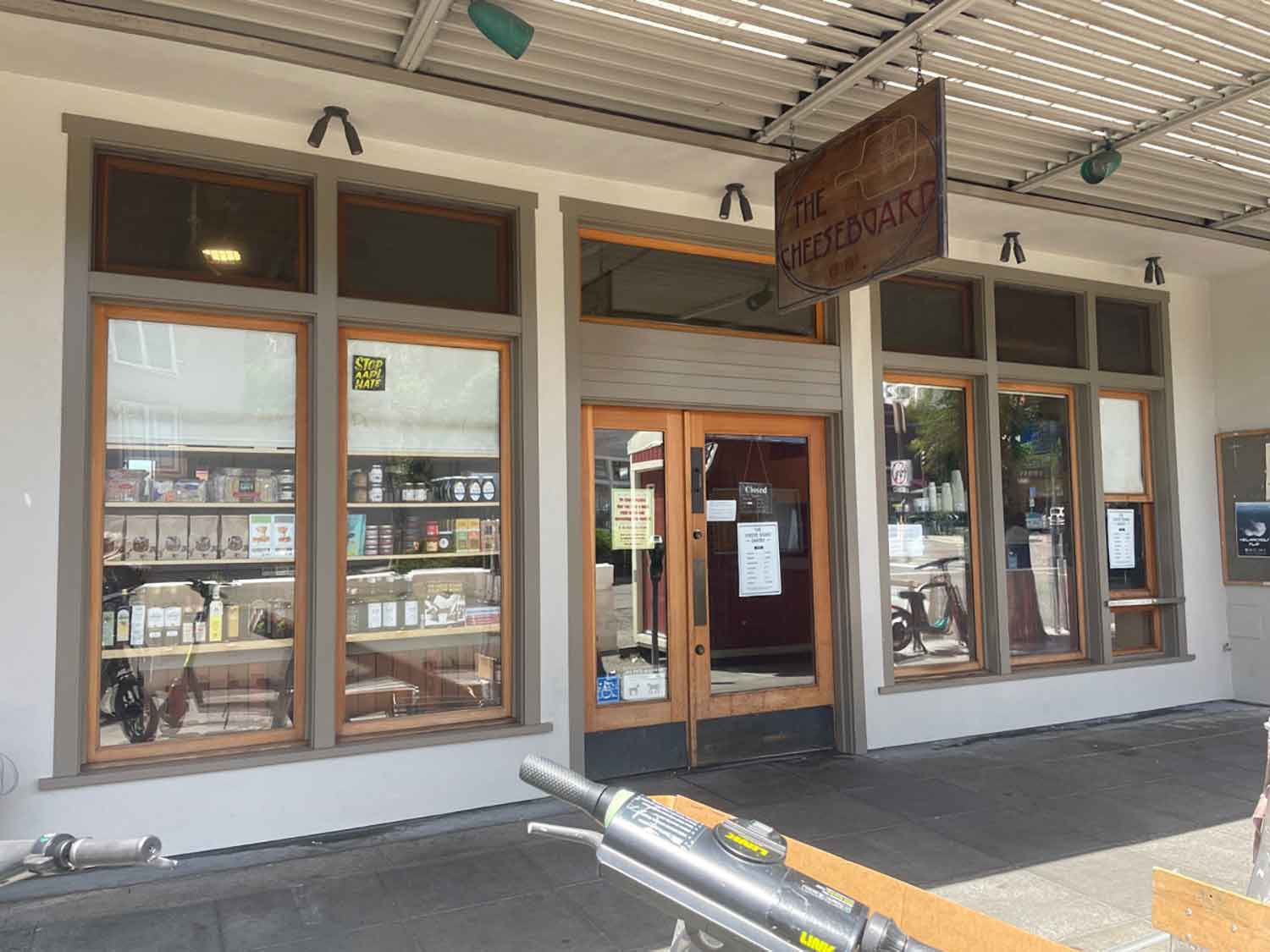 Protecting a popular Berkeley, CA Business with 3M Anti-Graffiti Window Film.