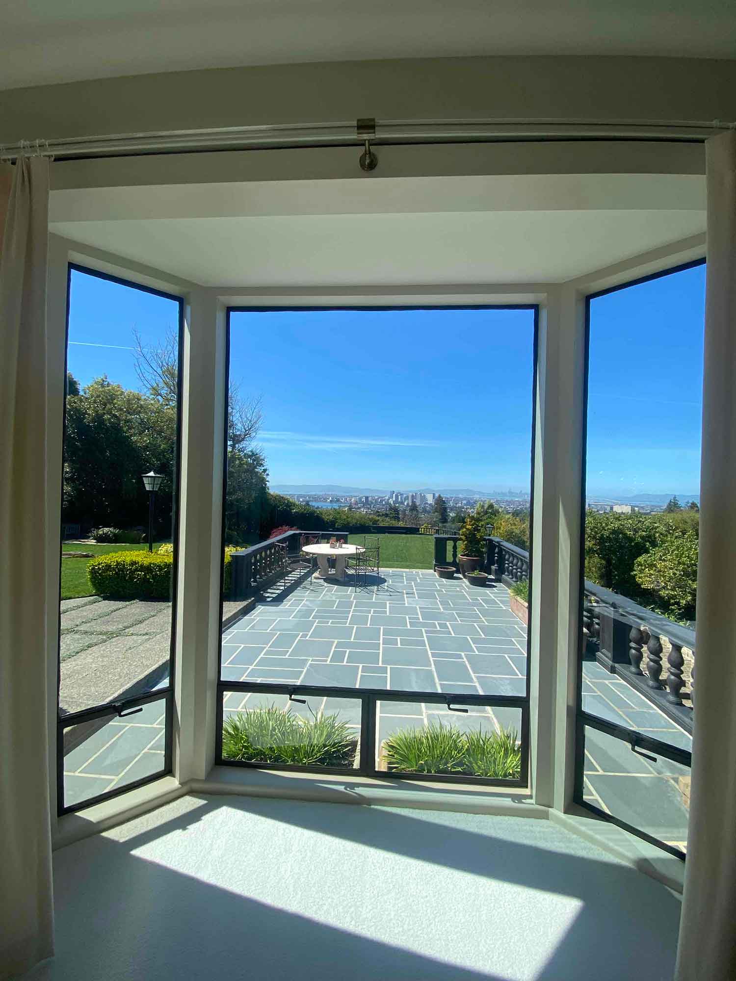 A beautiful view made better with 3M Window Film in Piedmont, CA. Installed by ClimatePro.