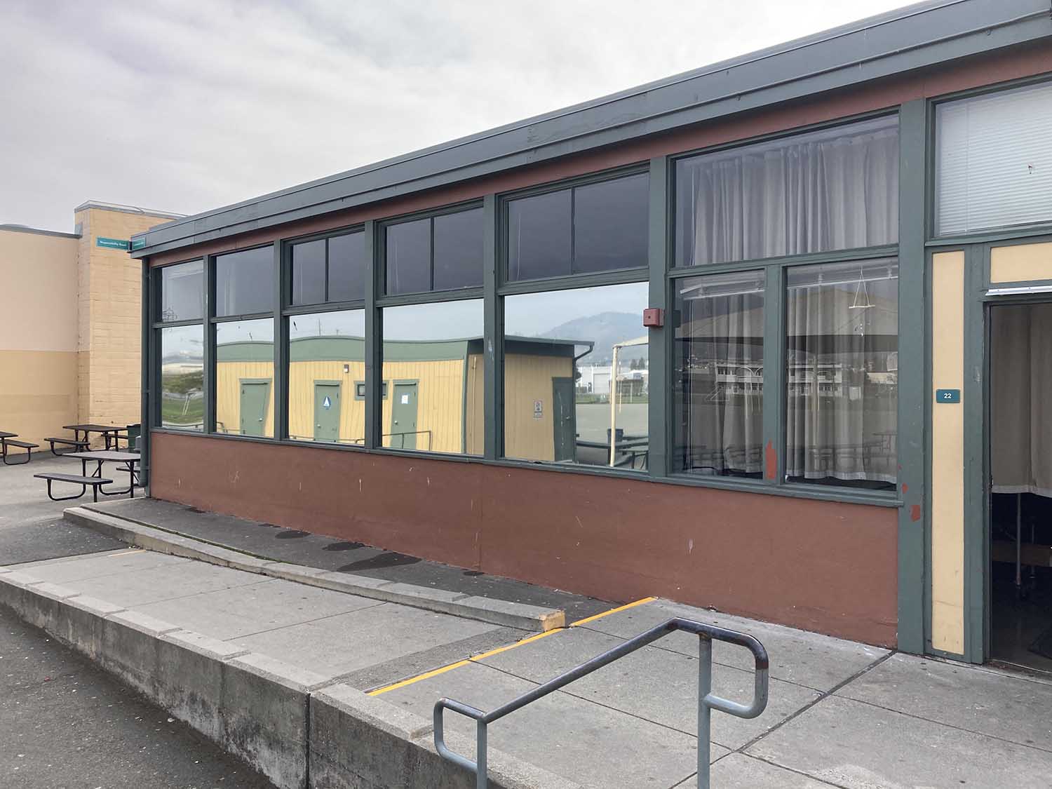 Window Film for a Middle School in San Rafael, CA, installed by ClimatePro, the San Francisco Bay Area Window Film Leader.