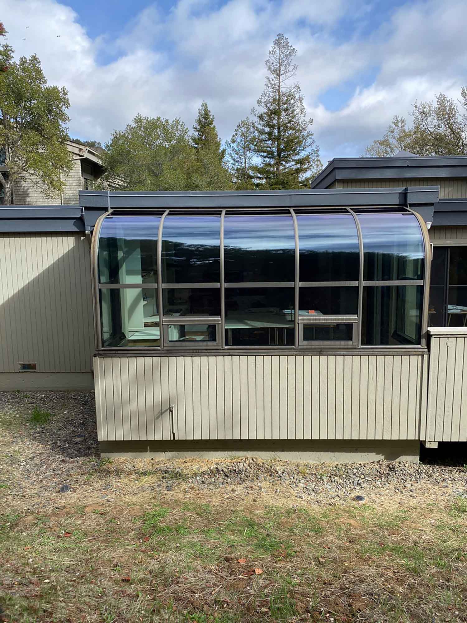 ClimatePro installed Exterior Window Film for this Portola Valley, CA Home.