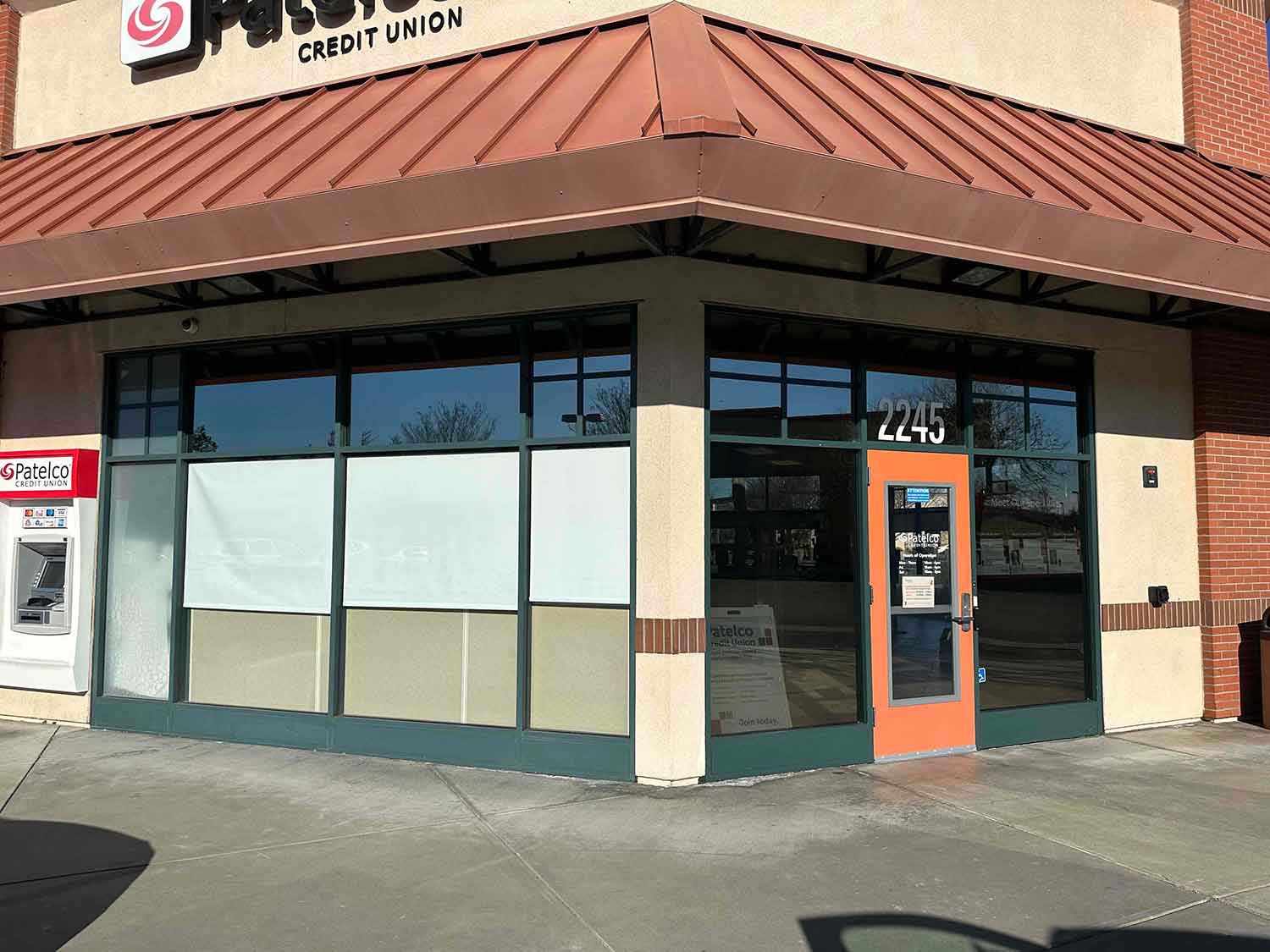 A Livermore, CA, credit union is transformed with 3M Night Vision window film, by ClimatePro.  Get a free estimate for your business in Northern California today.