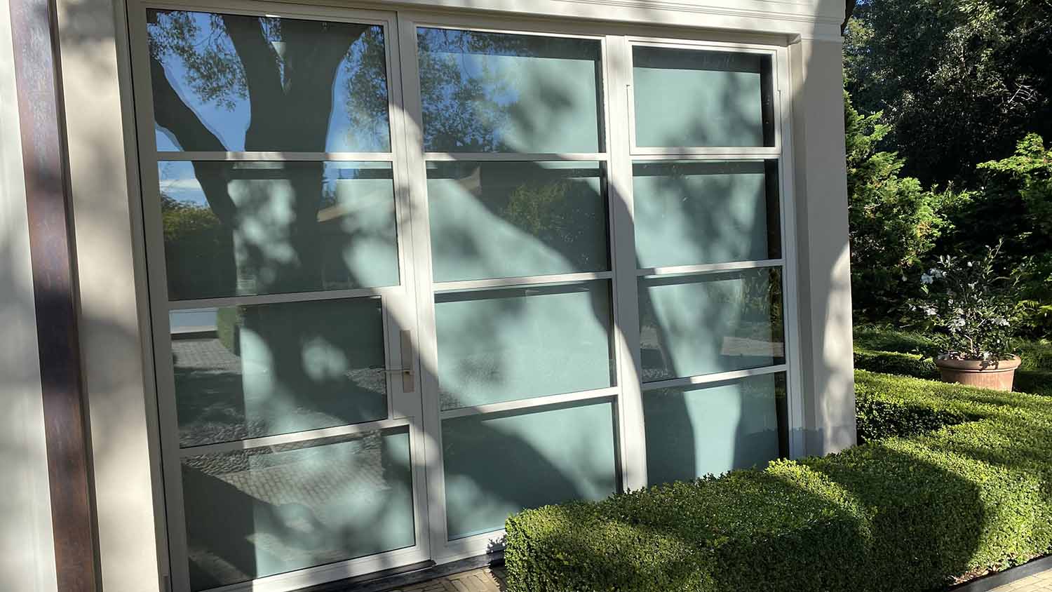 3M Prestige Exterior Window Film for Atherton, CA homes, installed by ClimatePro.