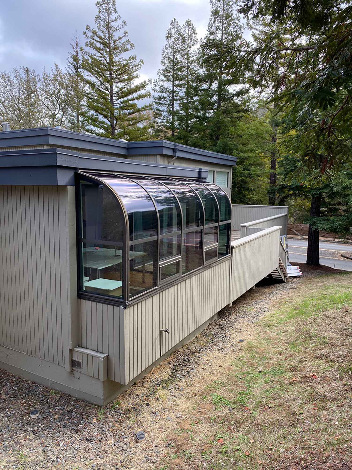 ClimatePro installed Exterior Window Film for this Portola Valley, CA Home.