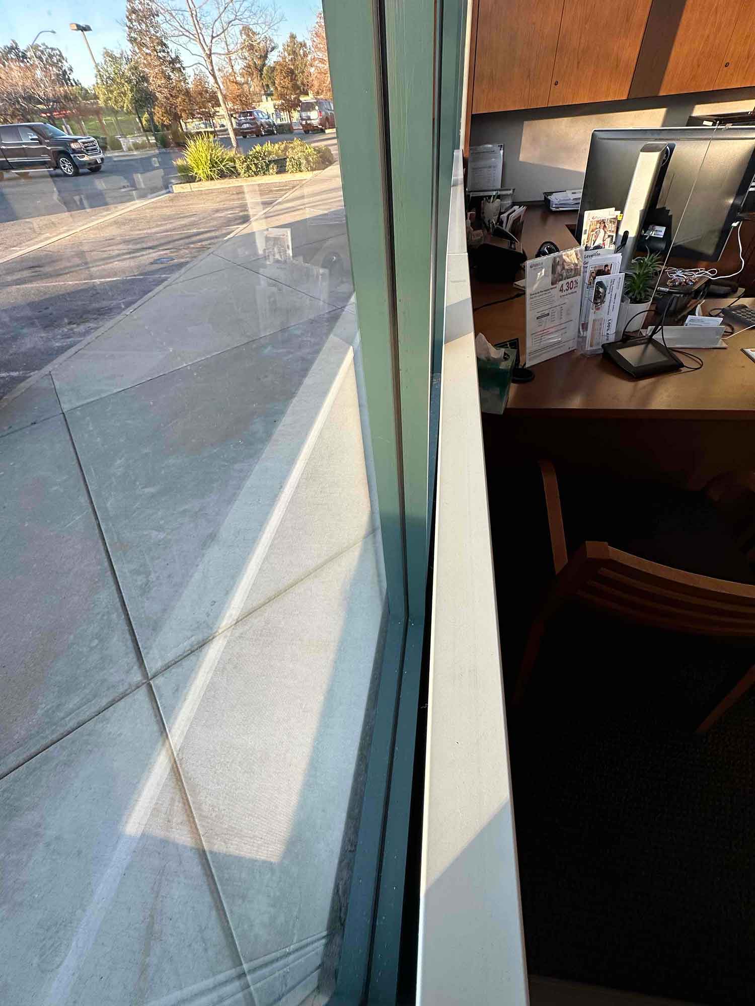 A Livermore, CA, credit union is transformed with 3M Night Vision window film, by ClimatePro.  Get a free estimate for your business in Northern California today.