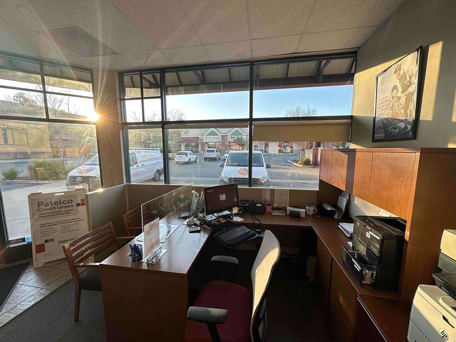 A Livermore, CA, credit union is transformed with 3M Night Vision window film, by ClimatePro.  Get a free estimate for your business in Northern California today.