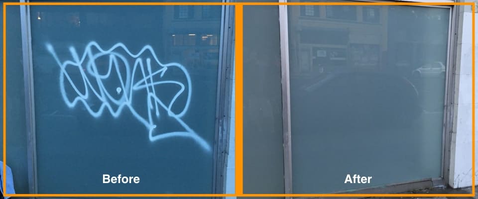 anti-graffiti window film