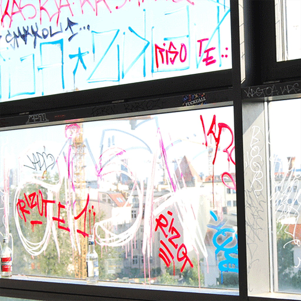 Anti-Graffiti Window Film - Vandalism & Theft Protection