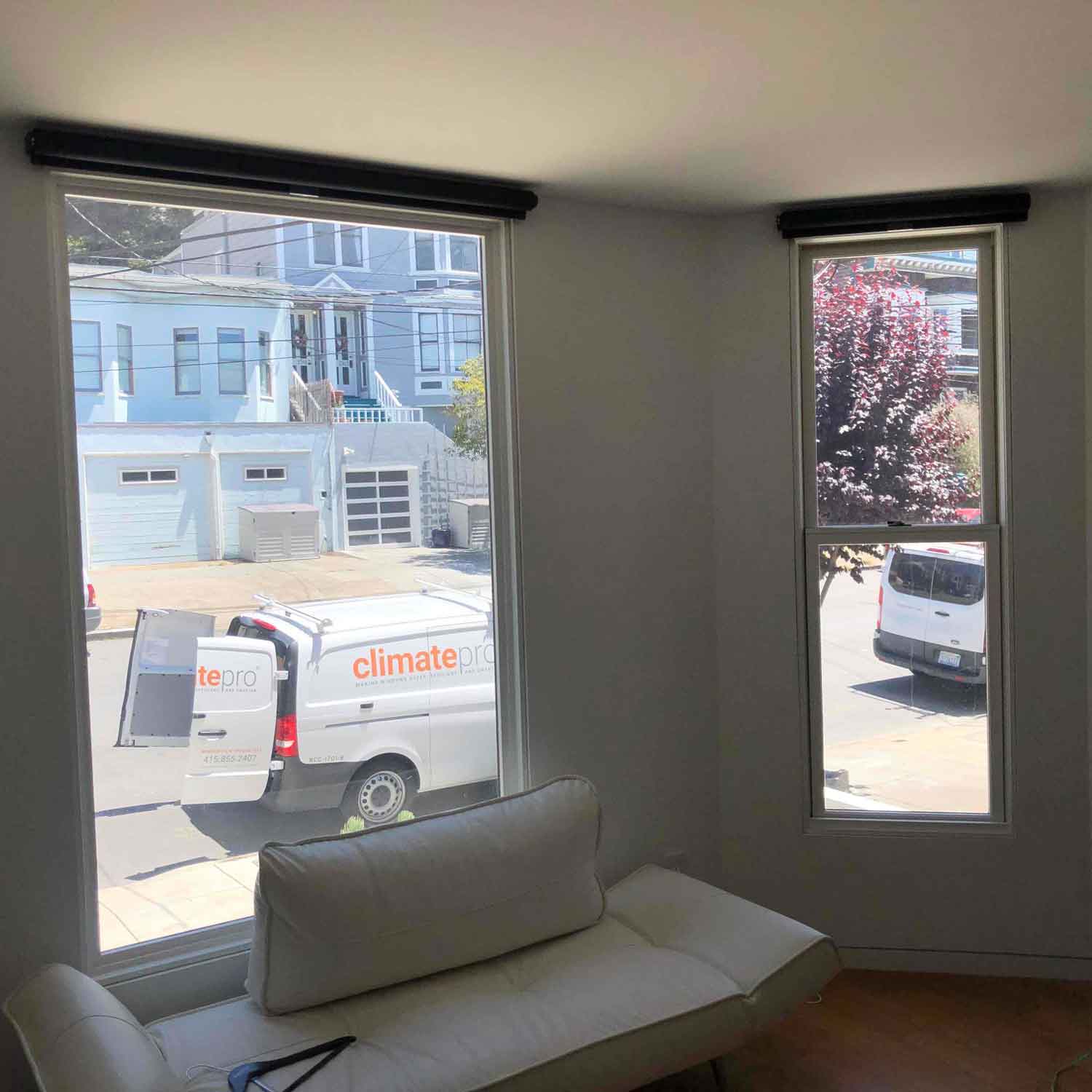 A San Francisco Home made better with window tint, installed by ClimatePro.