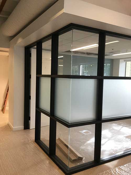 Decorative Window Film for the Office - Marin County