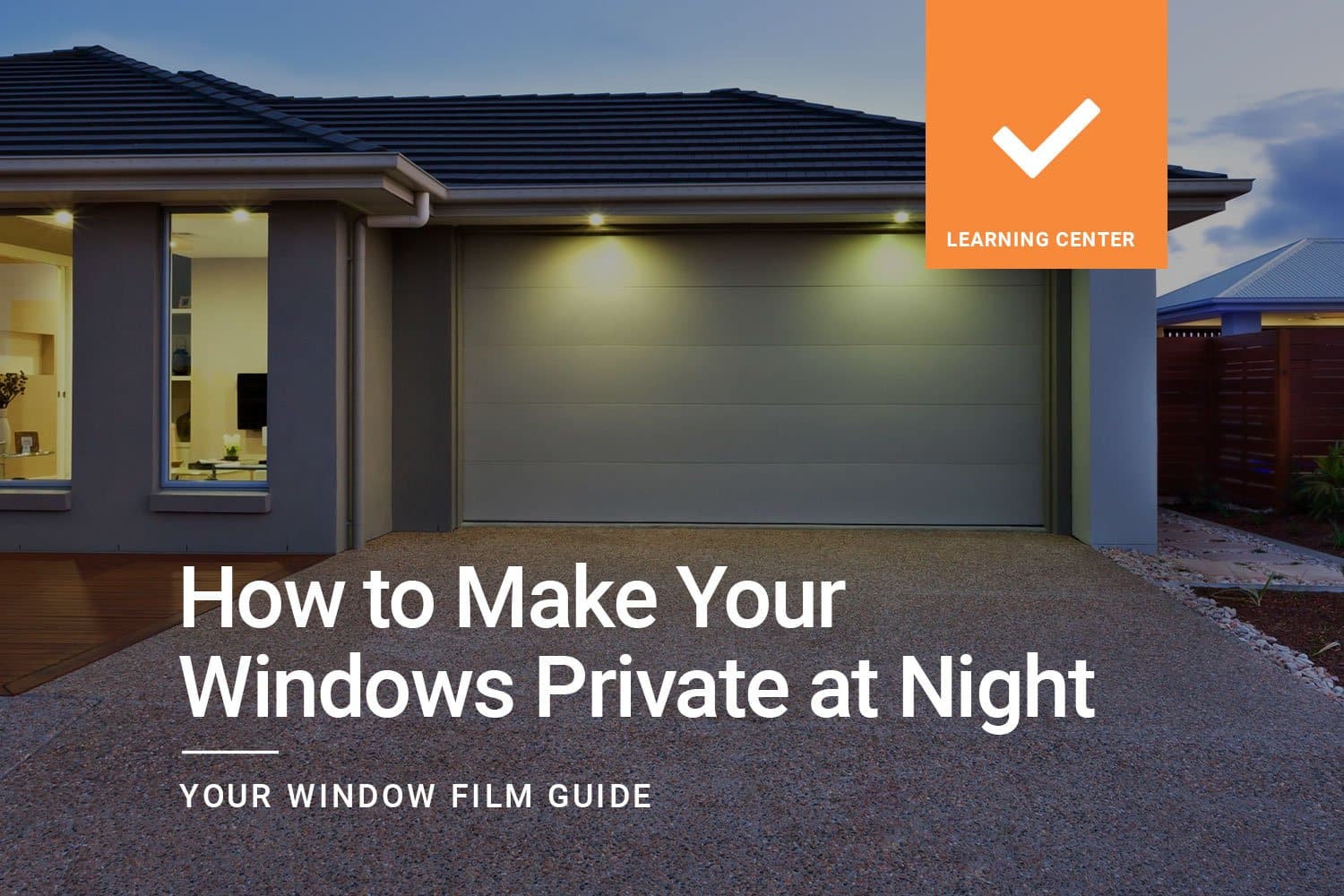 How to Make Your Windows Private at Night ClimatePro 5
