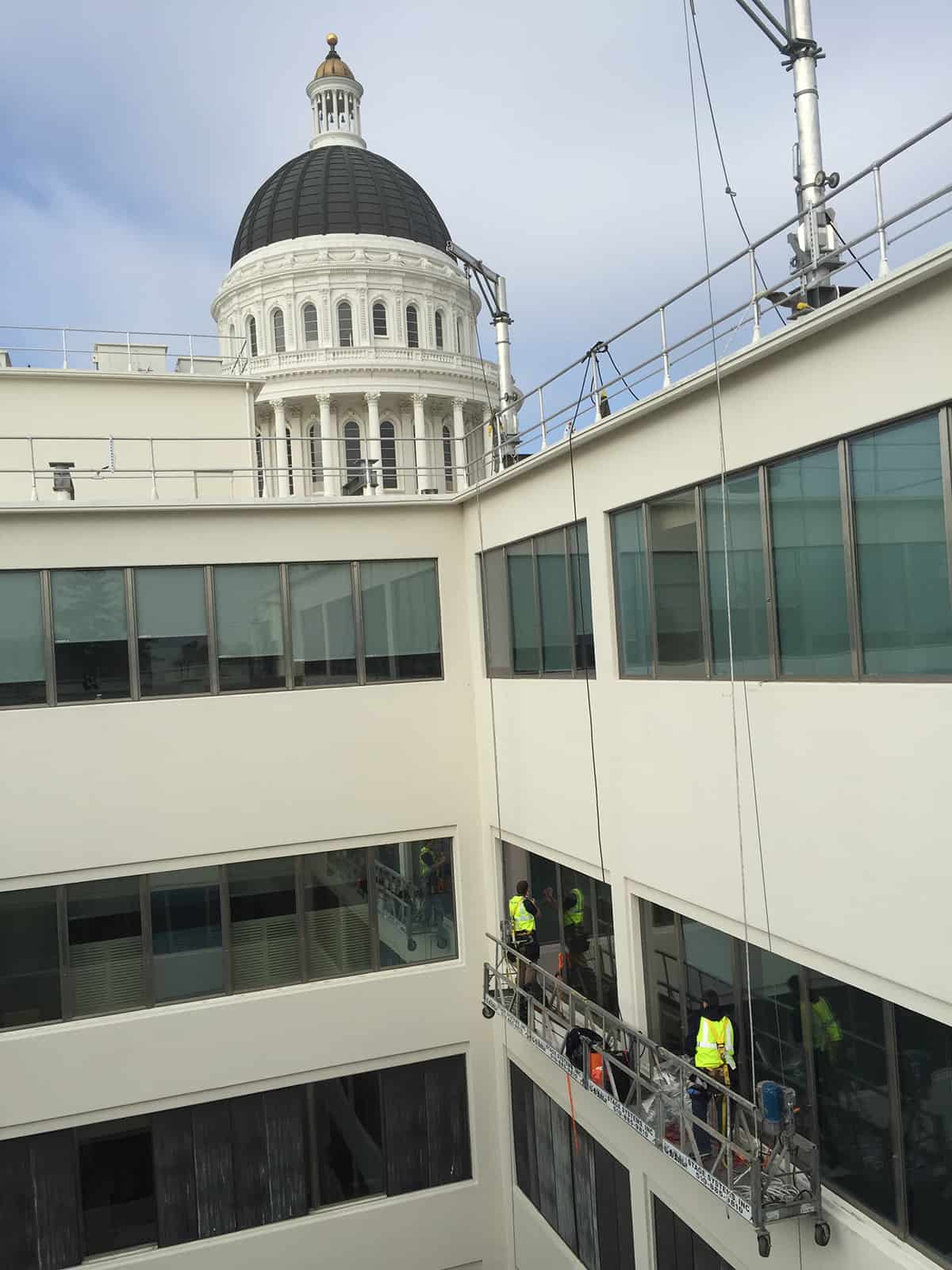 The ClimatePro team recently completed this interesting project in Sacramento, CA. It is another excellent example of the flexibility and practicality of window film.