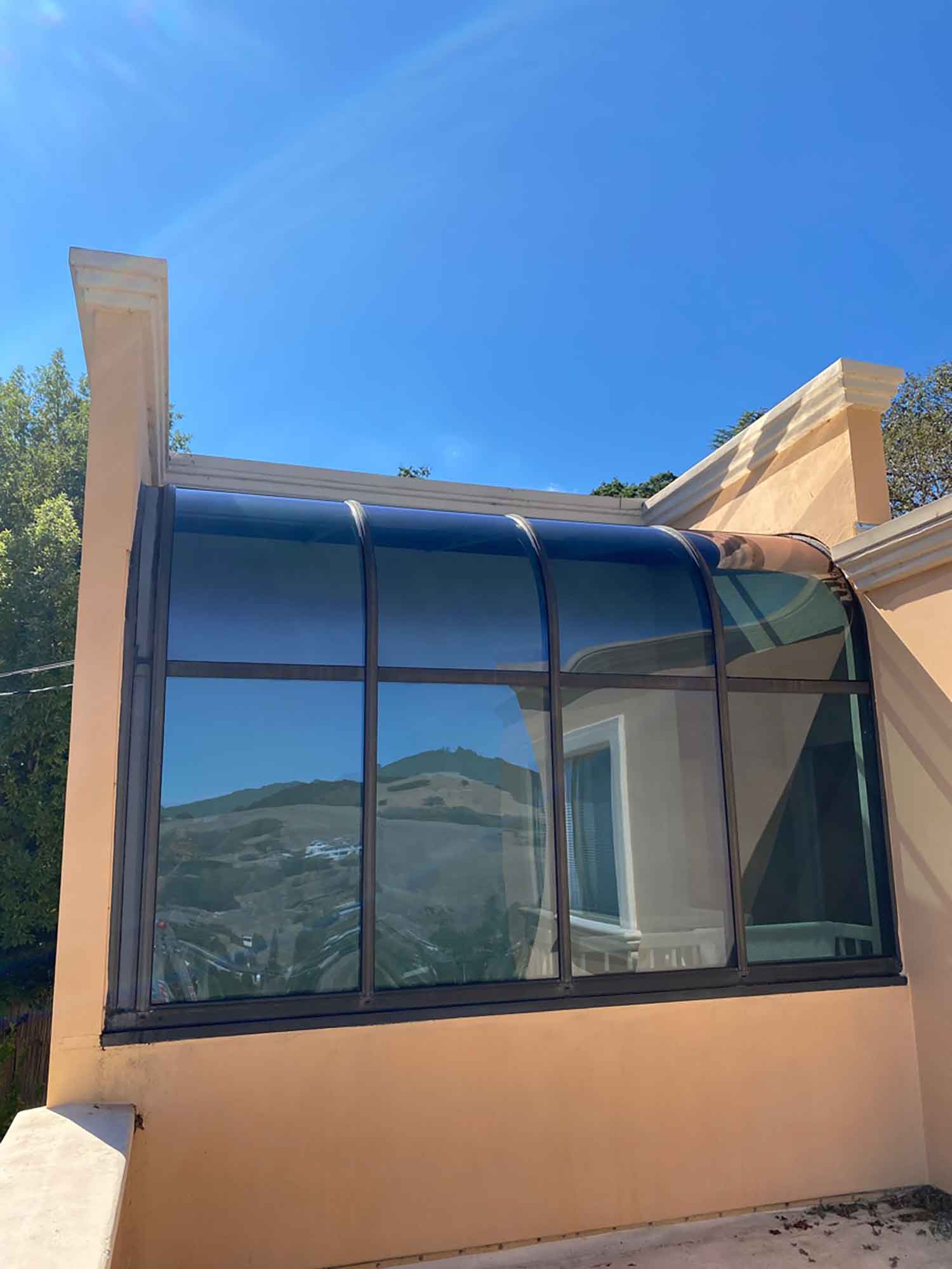 The ClimatePro Team installed 3M Prestige Exterior Window Tint on this home in San Anselmo.