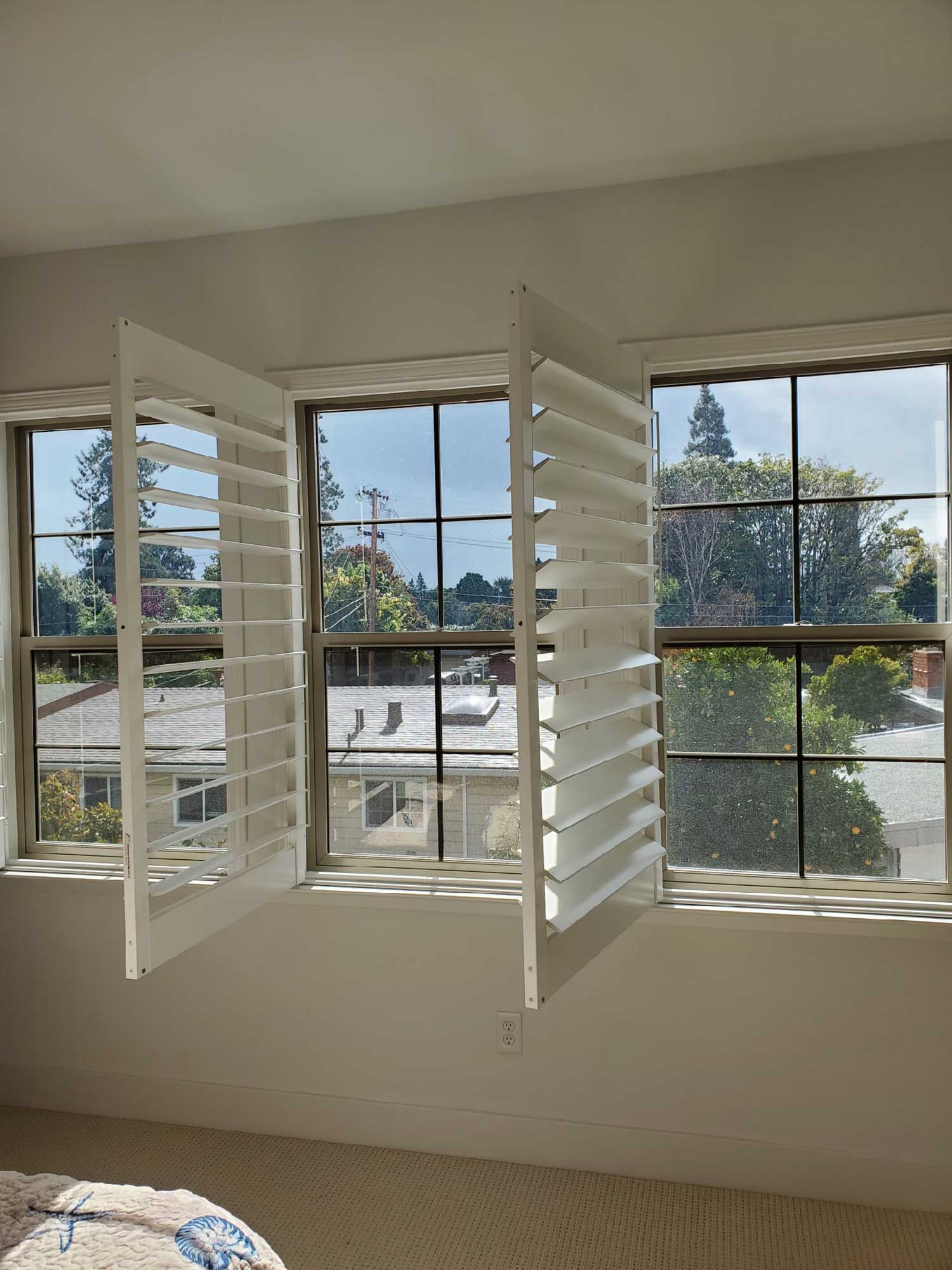 ClimatePro installed 3M Night Vision Window Film on this Sunnyvale, CA home.