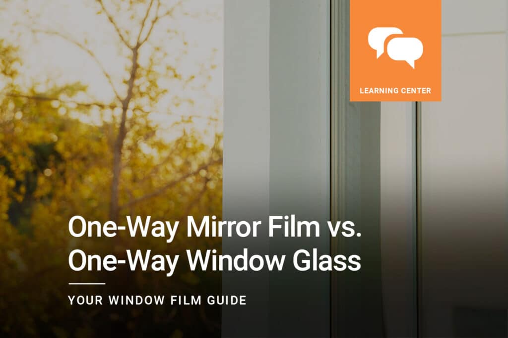 What s the Difference between One Way Mirror Film and One Way Window Glass ClimatePro 0