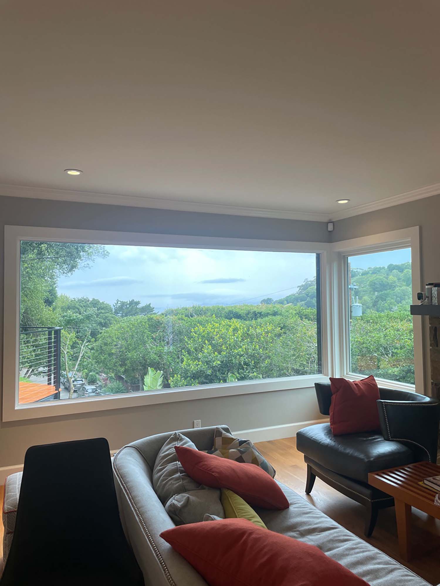 Heat Control Window Film for a Berkeley, CA Home. Installed by ClimatePro.