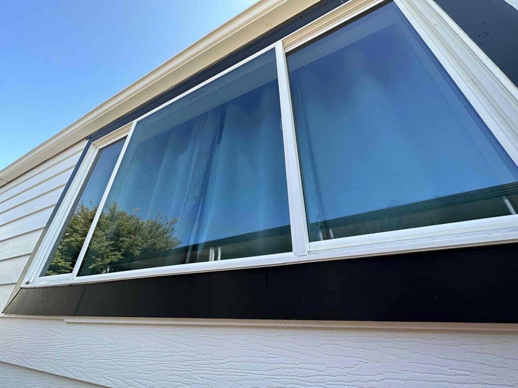 Exterior Window Film for Yountville, CA Homes. Installed by ClimatePro.