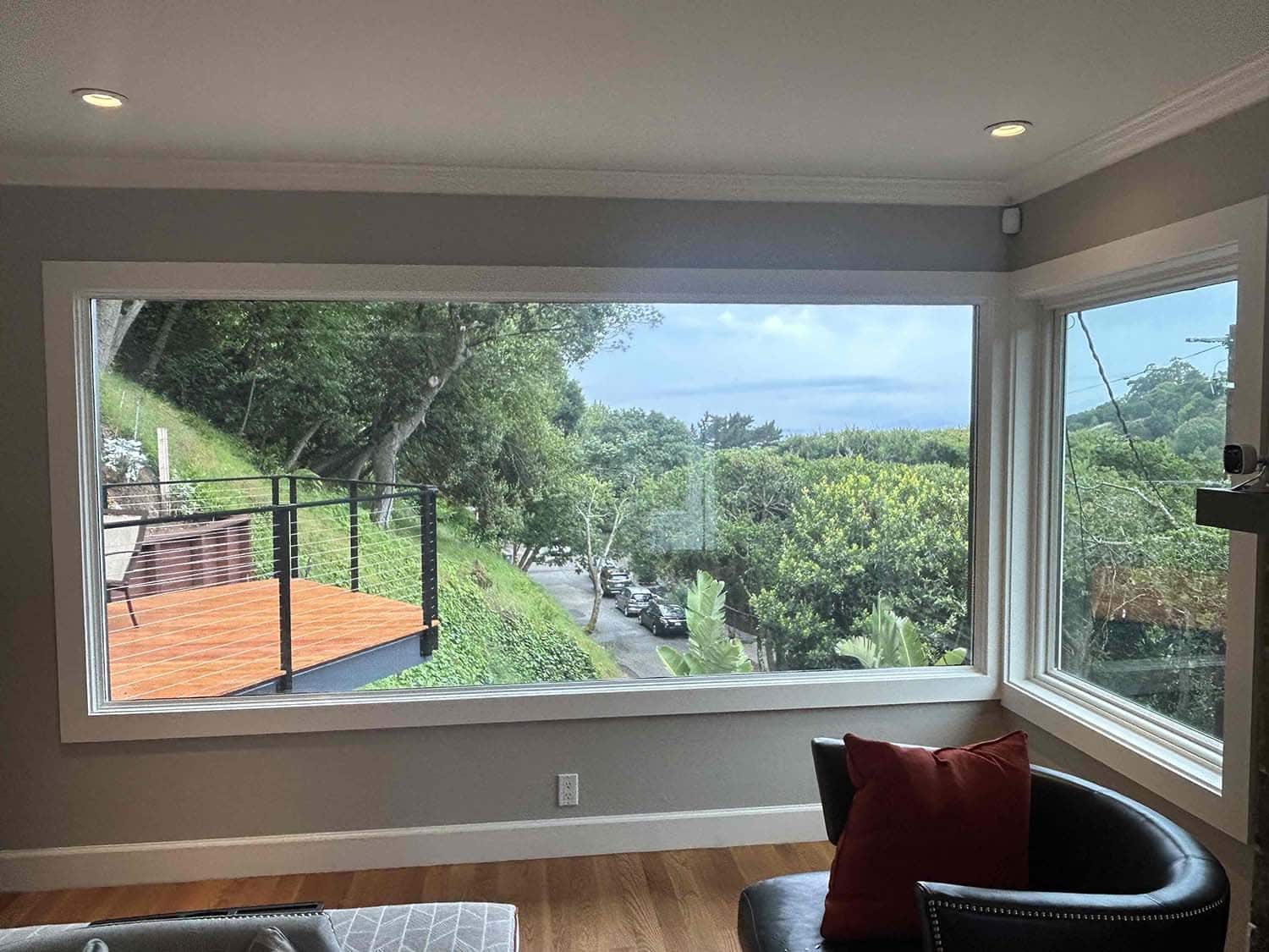 Heat Control Window Film for a Berkeley, CA Home. Installed by ClimatePro.