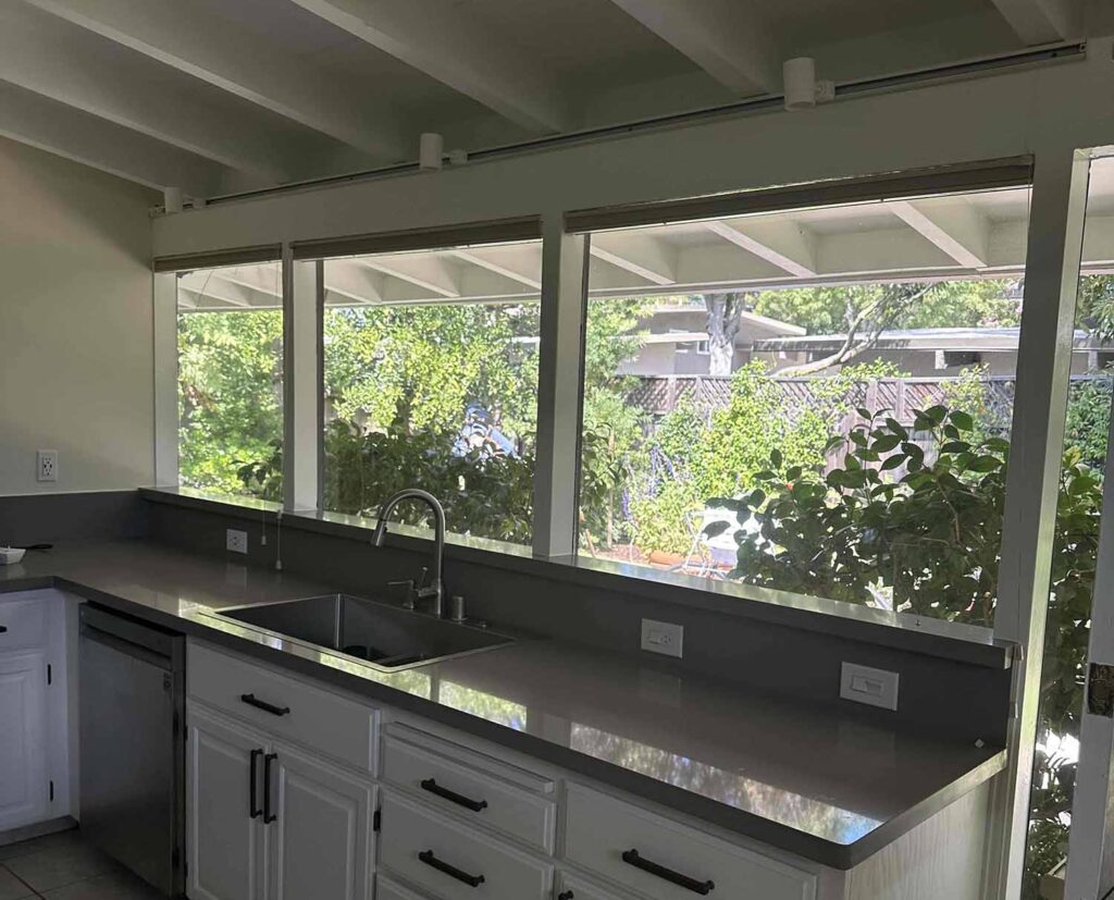 Safety Window Film for Palo Alto, CA Homes. Installed by ClimatePro.