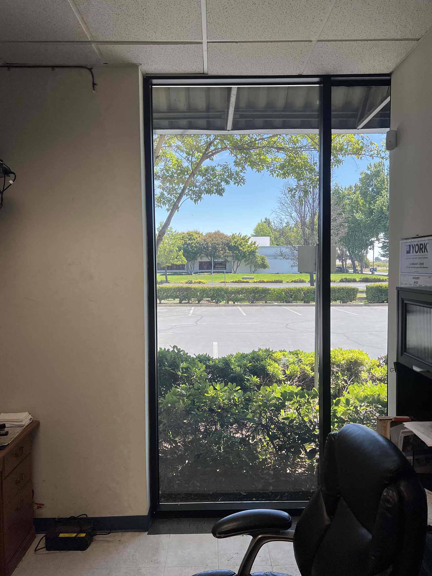 3M Security Window Film for a Fairfield, CA Office. Get a free estimate from ClimatePro.
