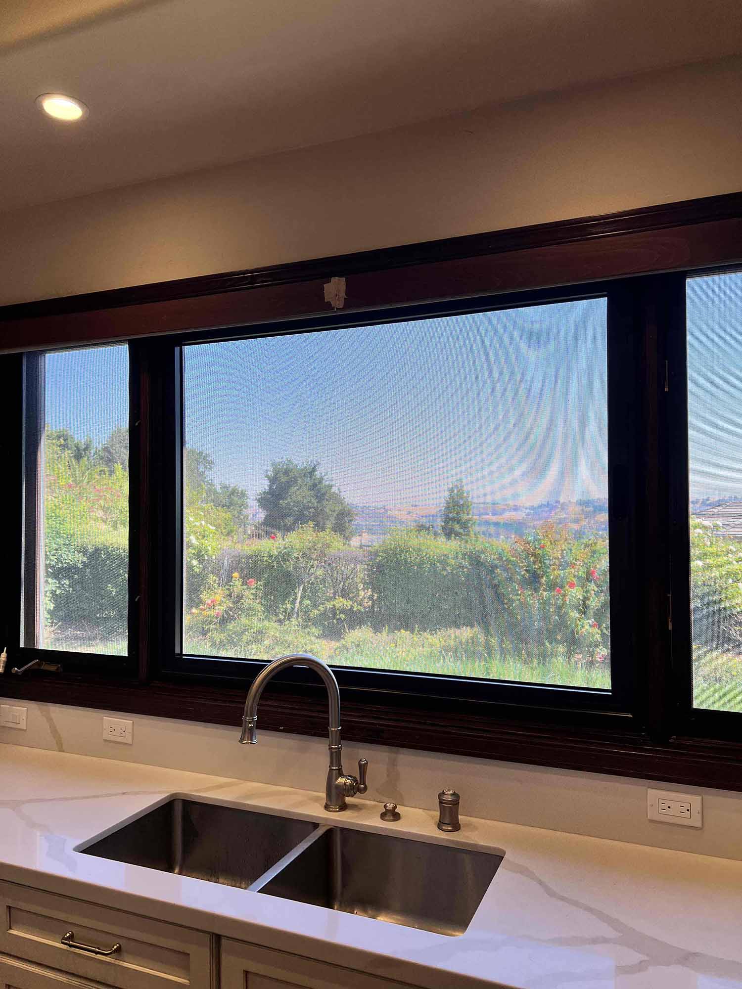 A San Jose Home Gets Crimsafe Security Screens. Installed by ClimatePro.