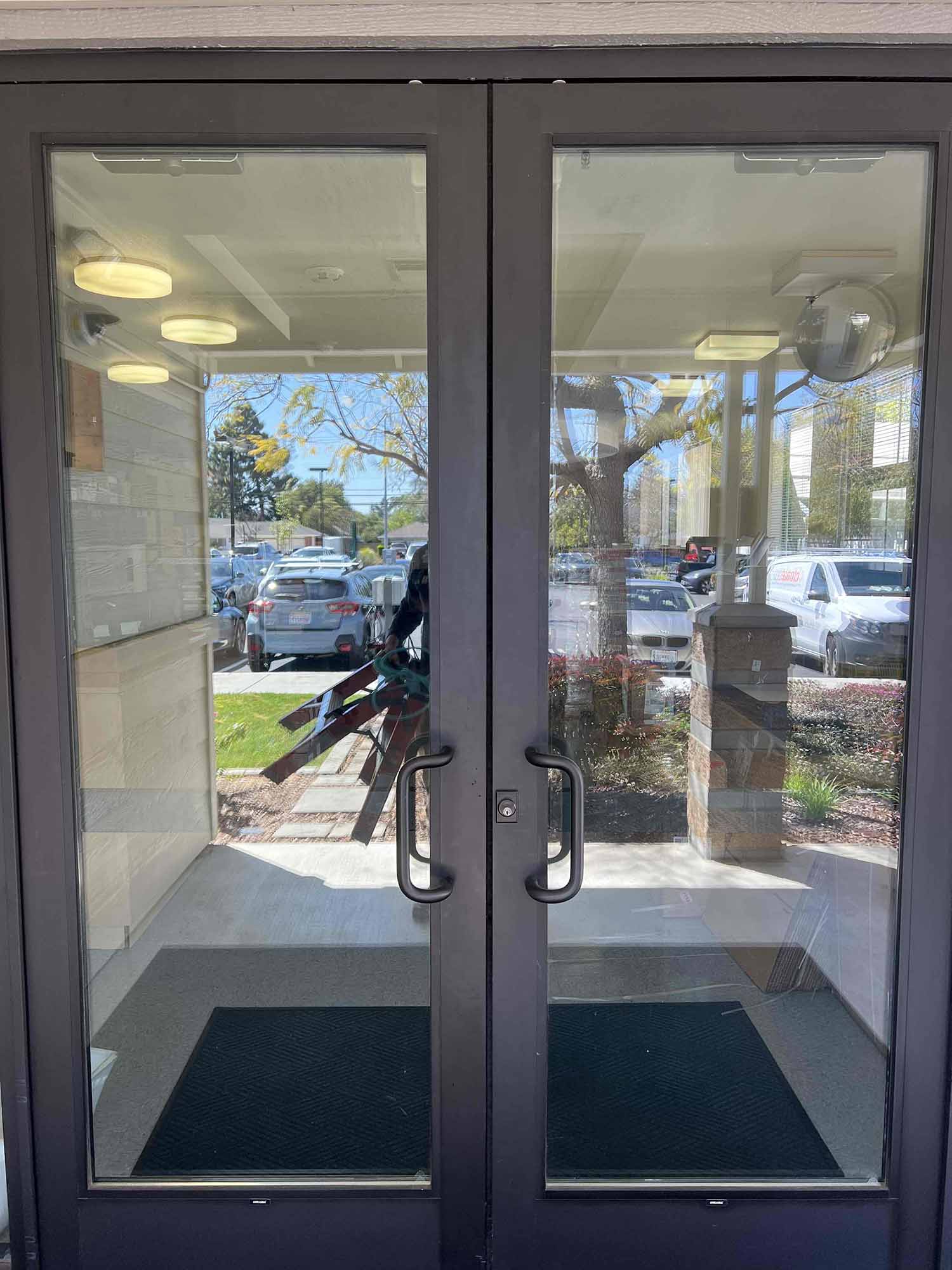 3M Safety and Security Film for a San Jose School. Installed by ClimatePro. Get a free estimate.