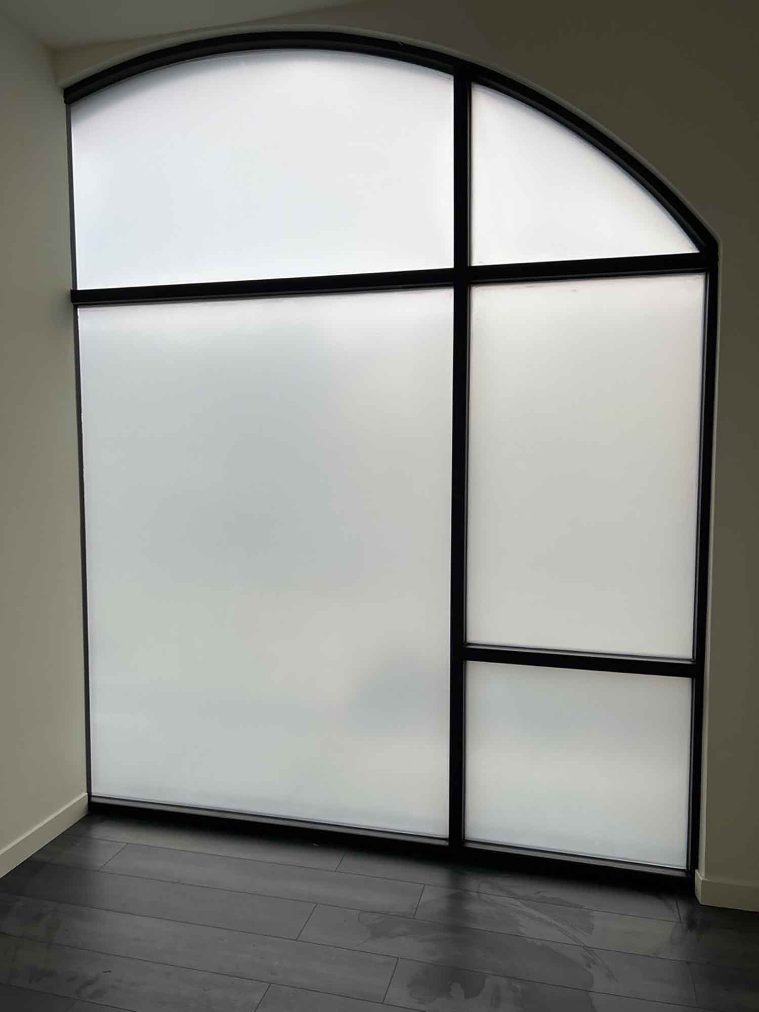 ClimatePro Installs Privacy Window Film For A Santa Clara, CA Shop