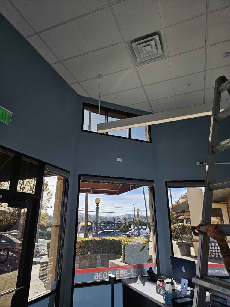 3 Window Tint Petaluma Animal Care Office ClimatePro Bay Area