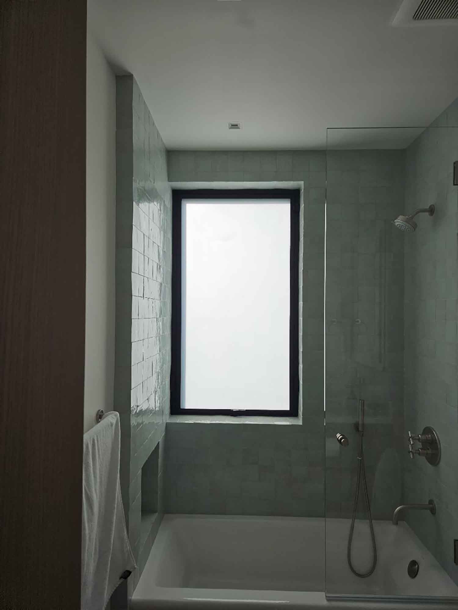 ClimatePro Installs 3M Privacy Film in a Stinson Beach Bathroom