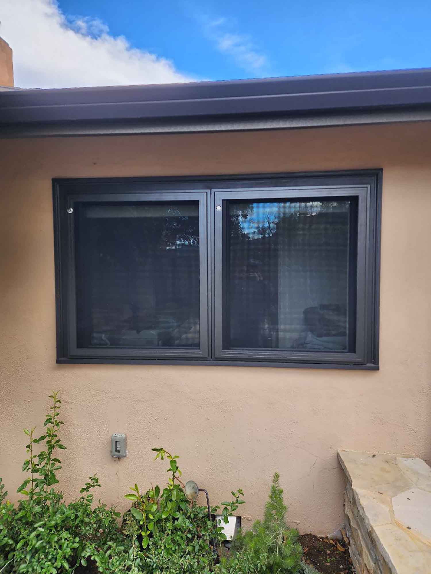 A Crimsafe Installation Blends Into a Los Altos Hills Home Perfectly. Get a free estimate from ClimatePro.
