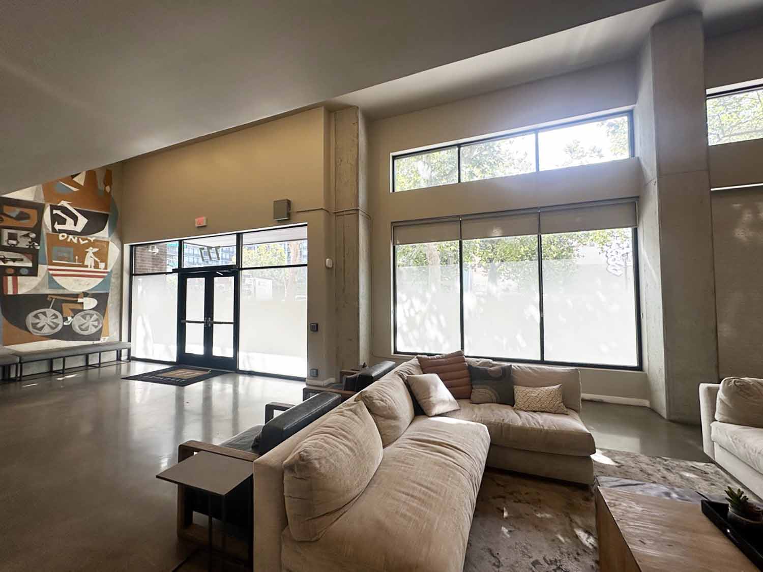 10 Oakland Custom Frosted WIndow Film ClimatePro Commercial
