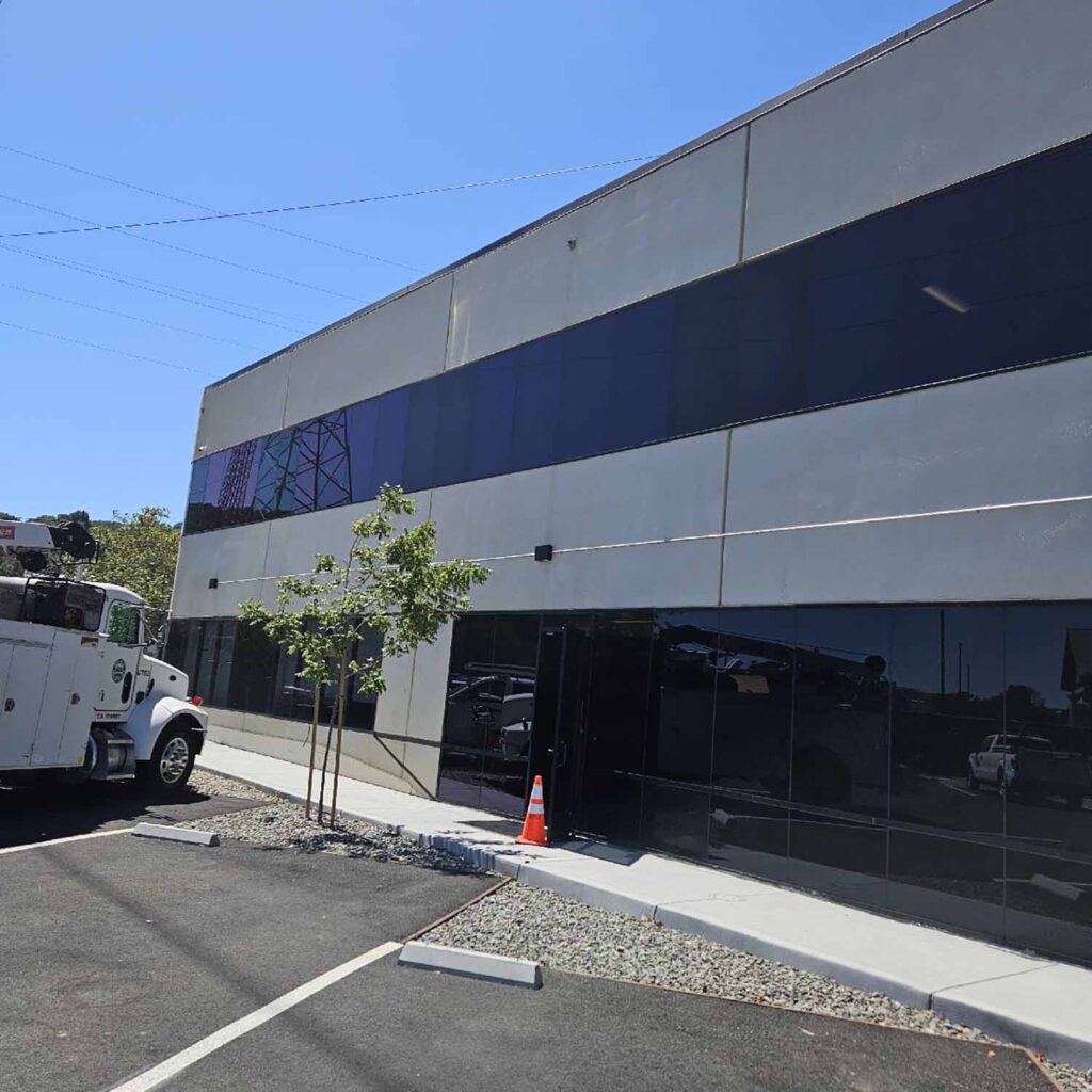 ClimatePro Installs 3M Exterior Window Tint for a San Rafael Office