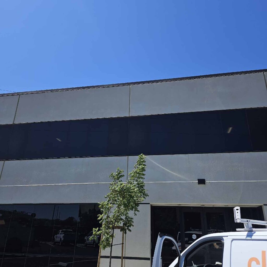 ClimatePro Installs 3M Exterior Window Tint for a San Rafael Office
