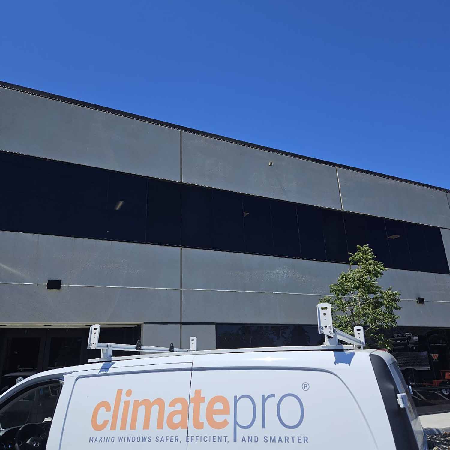 ClimatePro Installs 3M Exterior Window Tint for a San Rafael Office
