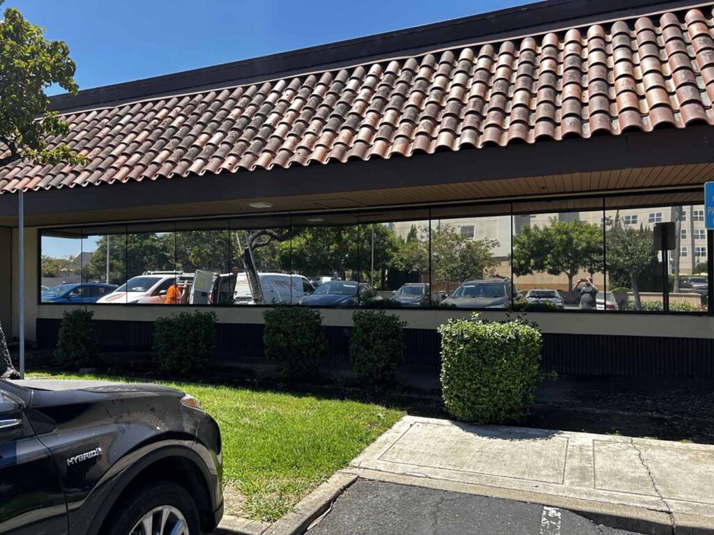 4_Window_Tint_Newark_Offices_Sun_Control_Daytime_Privacy_ClimatePro