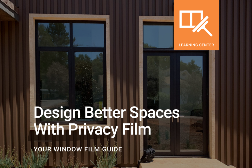 ClimatePro is the San Francisco Bay Area's most experienced and best-reviewed window film company. Let us transform your home or office with privacy window film.