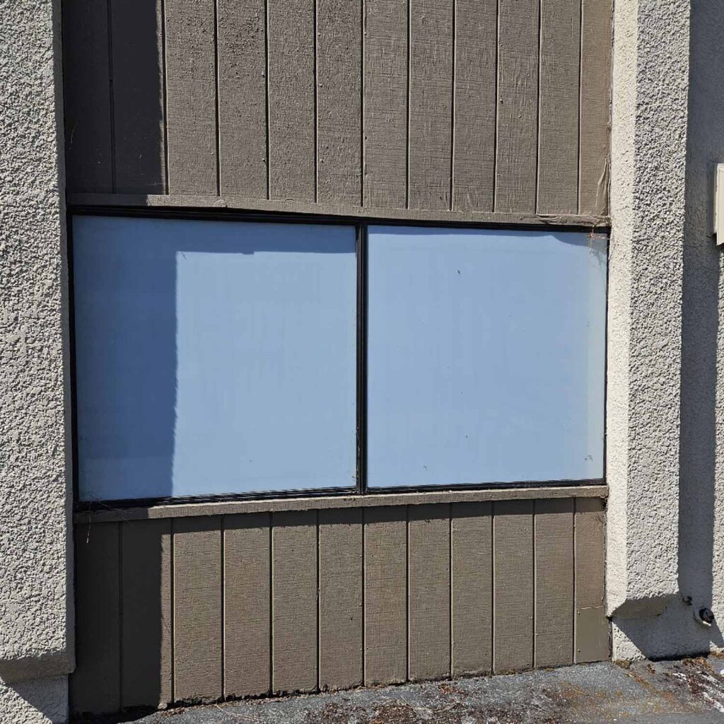 ClimatePro installed frosted film for this physical therapy business in Redwood City, CA.