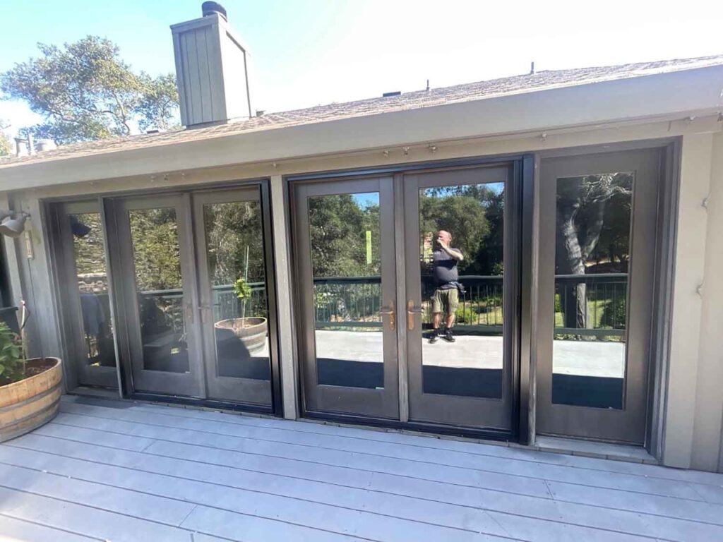 Santa Rosa residence with multiple windows protected by 3M Exterior Window Film for cooler interiors and energy savings.