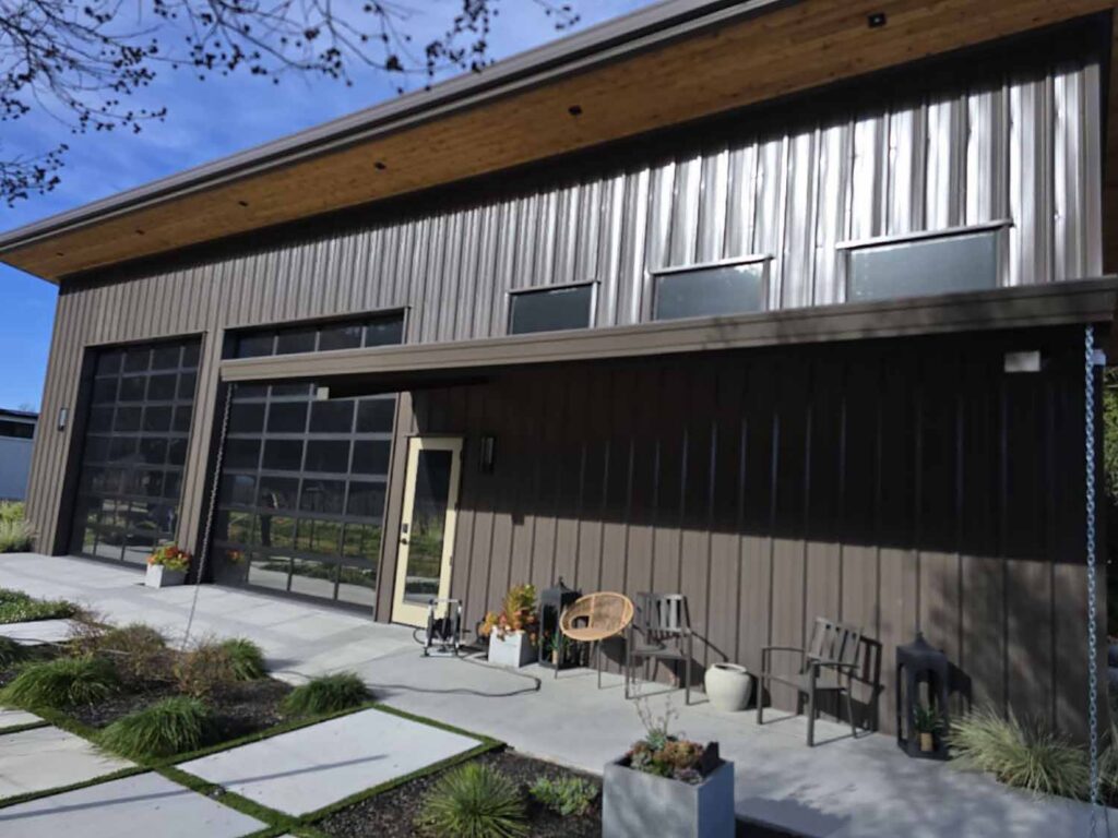 ClimatePro installed exterior window film to reduce the heat and sun exposure in this Calistoga winery.