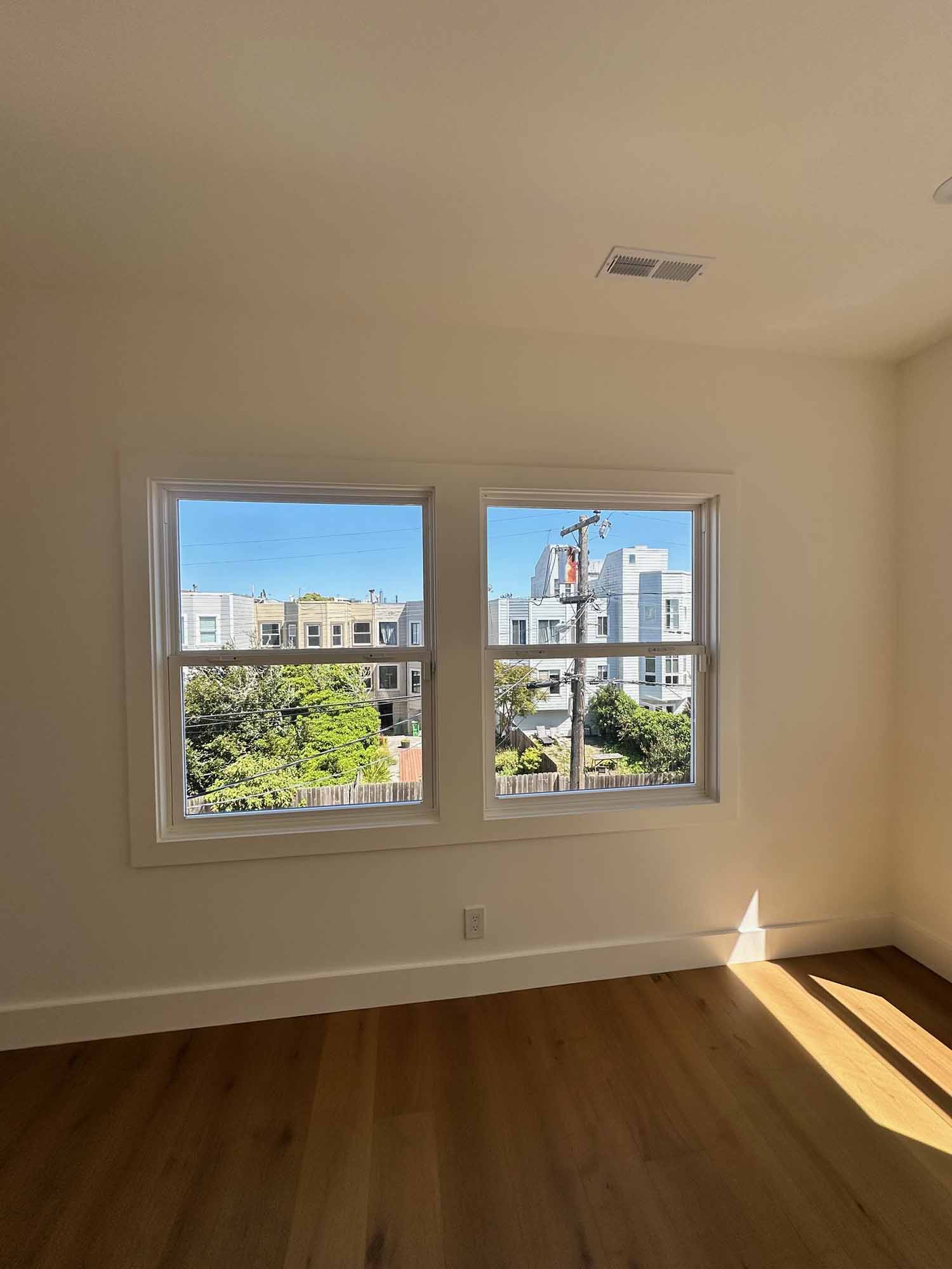 ClimatePro installed 3M Night Vision window film throughout this San Francisco home to help reduce glare, improve privacy, and protect interior finishes from fading.