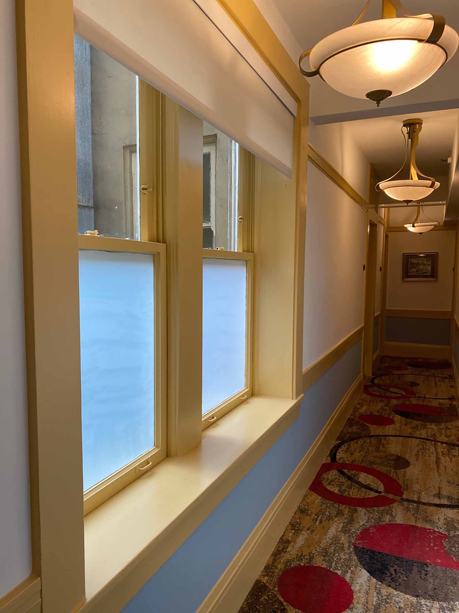 4 3M Frosted Film Privacy San Francisco Hotel ClimatePro
