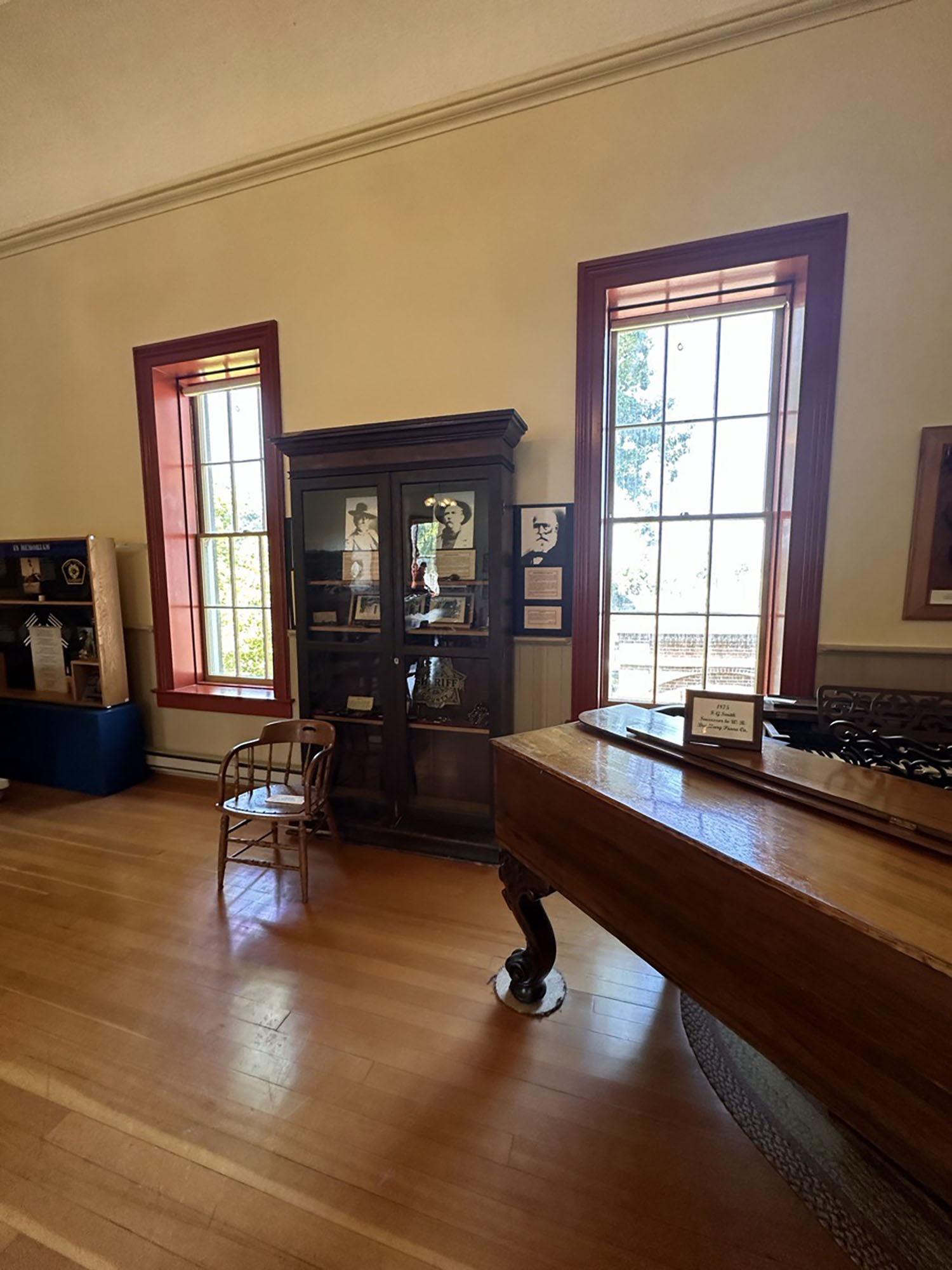 Large windows bring natural light into the Larkspur Courthouse Museum, but they can also introduce heat and glare. Window film helps balance comfort and daylight without changing the appearance of the glass.