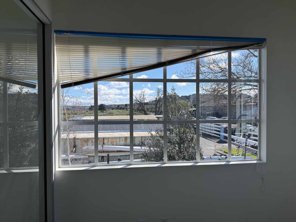 Commercial window film is designed to improve how glass performs, not how it looks. This 3M Prestige 70 installation helps reduce heat and glare while keeping the office's clean, modern appearance intact.