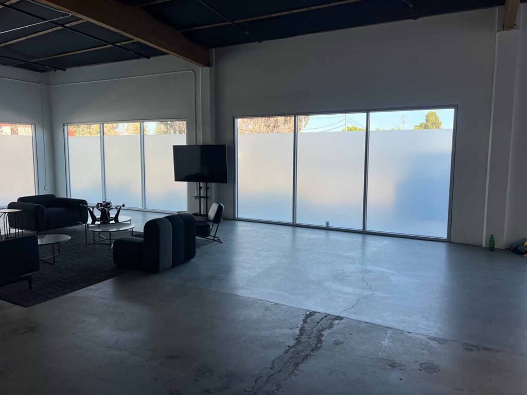 Rather than remodeling or replacing glass, this Sunnyvale business improved privacy with professionally installed window film in just a fraction of the time and cost.