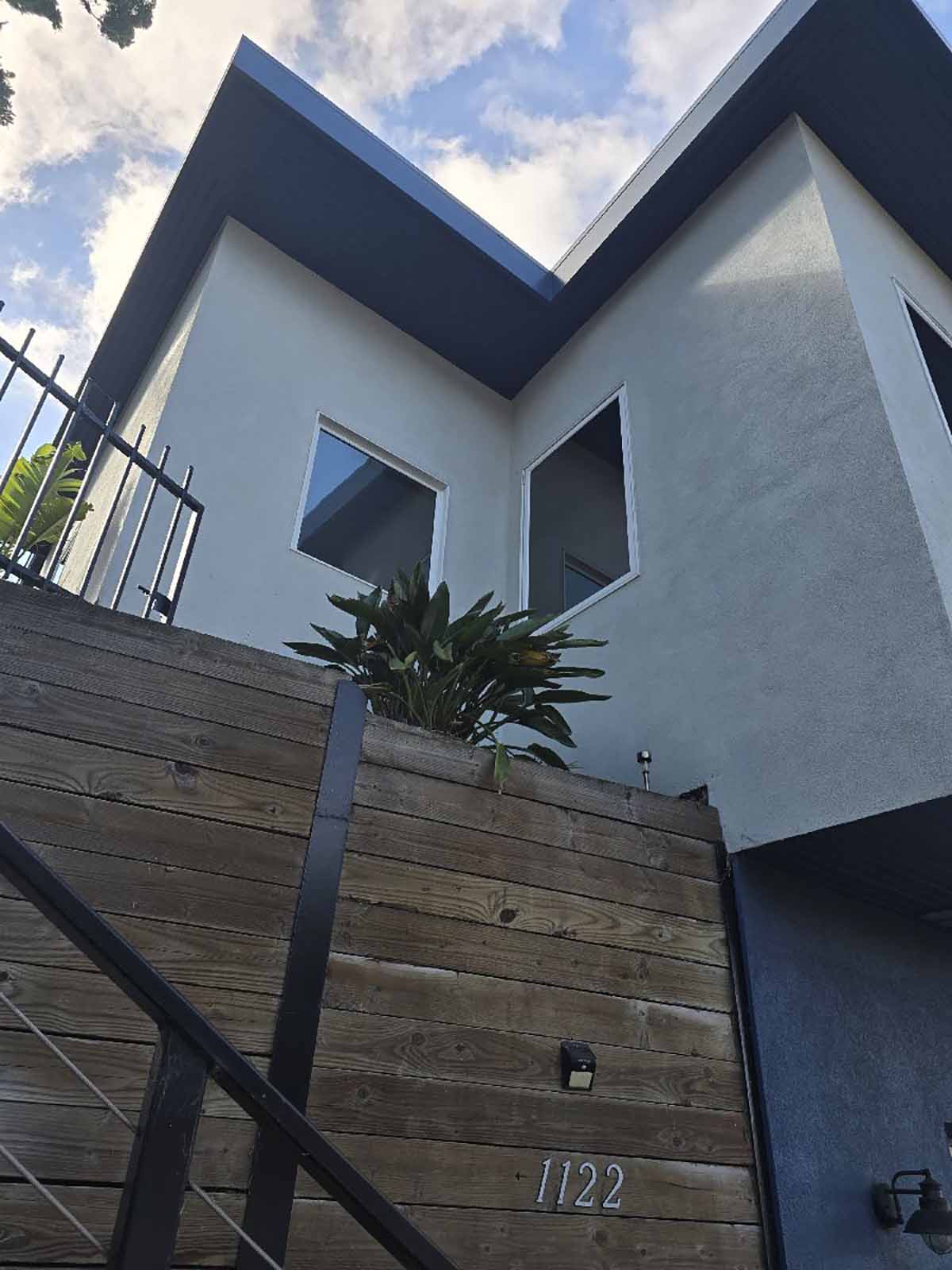 Exterior film provides added solar protection to a smaller window while maintaining a clean, unobtrusive appearance.